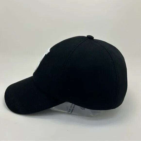 Burberry TB Monogram Black Baseball Cap Size Large - Excellent Used Condition - Picture 5 of 5